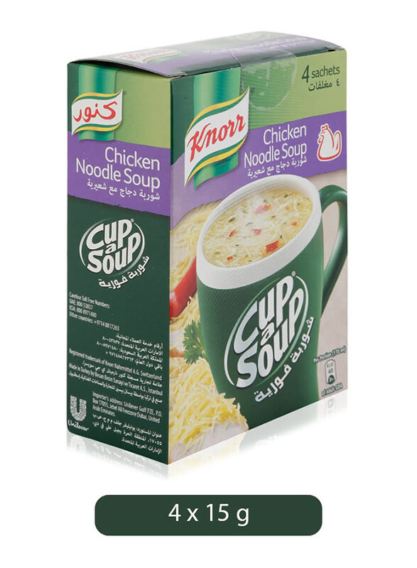 

Knorr Cream of Chicken Noodle Soup - 4 x 15 g
