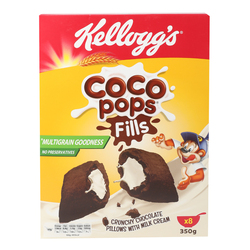 Kellogg's Coco Pops Fills Vanilla Flavour Cereals, 350g