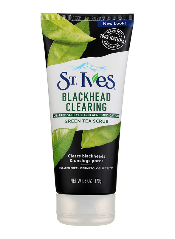 St. Ives Scrub Green Tea Blackhead Clearing, 170gm