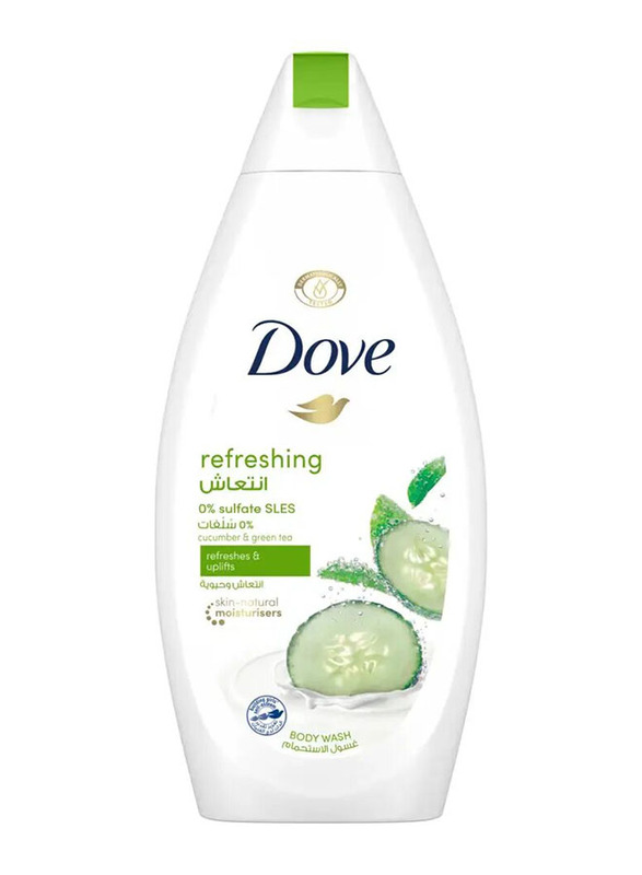 Dove Refreshing Cucumber Body Wash - 750ml