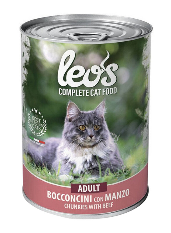 

Leo's Beef Adult Cat Wet Food, 415g
