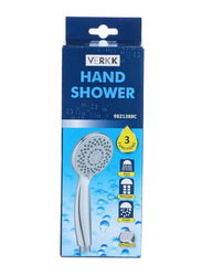 Verkk 8cm Premium Quality Hand Shower, Silver