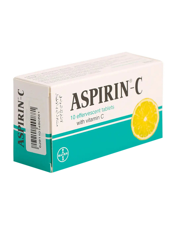 Aspirin-C Effervescent Vitamin C Tablet - 10 Pieces