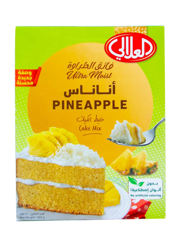 Al Alali Pineapple Cake Mix, 12 x 500g