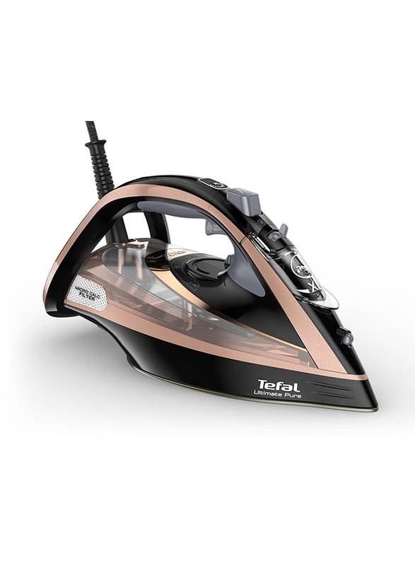 Tefal Ultimate Pure Autos Steam Iron 3100W/2190G, Fv9845M0, Black