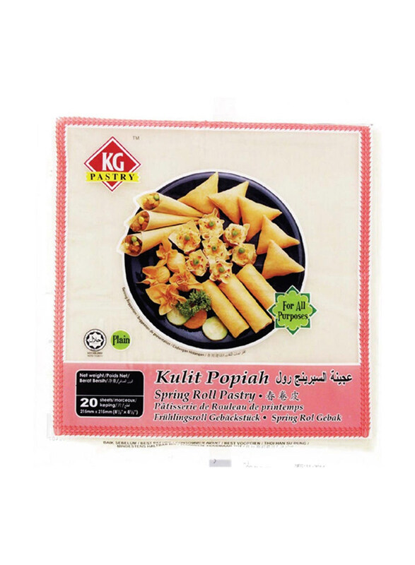 

KG Pastry Spring Roll Sheet, 3 x 200g