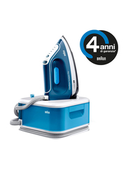 Braun Steam Generator Iron, 2400W, IS2565, Blue/White