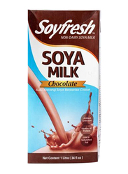 Soyfresh Soya Milk With Chocolate, 1Ltr