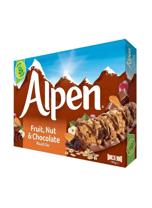 

Alpen Bar Fruit & Nut Choco, 5 x 29g