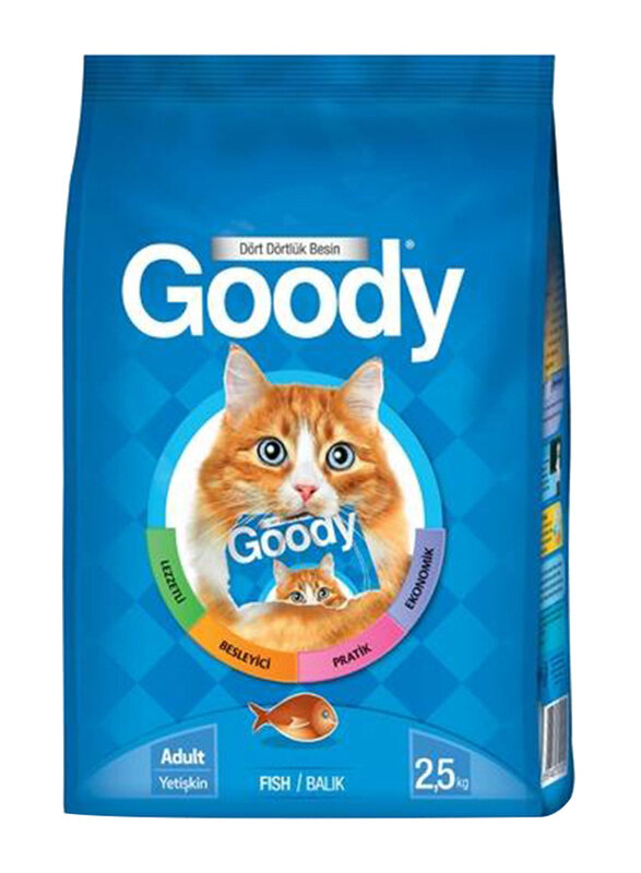 

Goody Fish Adult Cat Dry Food, 2.5 Kg