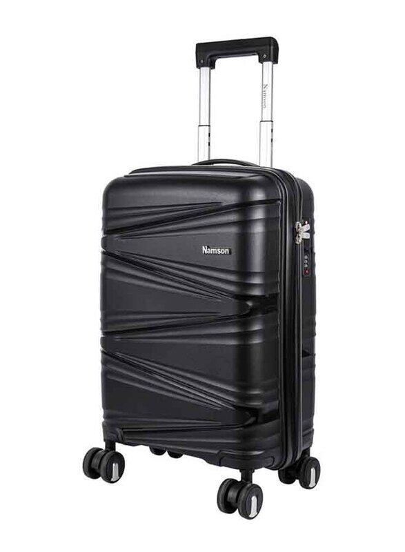 

Namson Premium Trolley Luggage, 20 Inch, Black