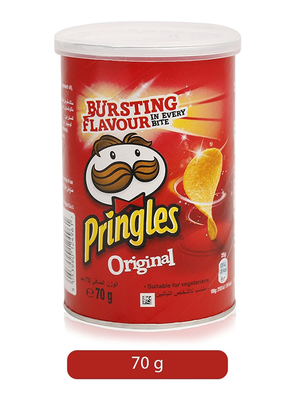 Pringles Original Potato Chips, 70g