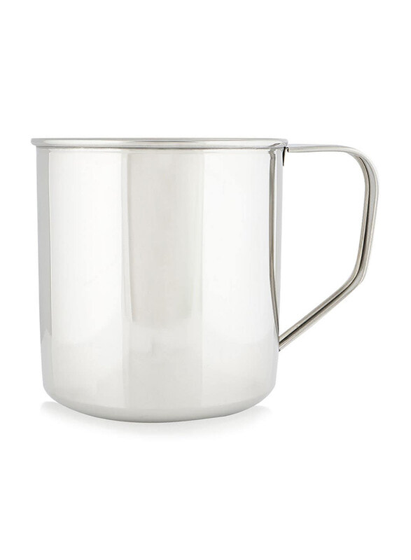 

Falcon 11.3cm Stainless Steel Mug, Silver