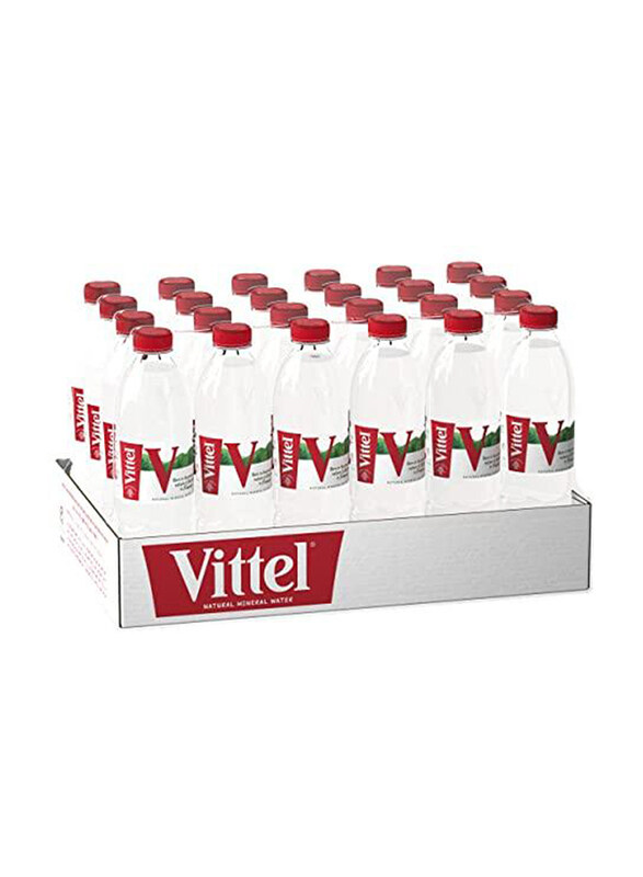 

Vittel Natural Mineral Water Bottle, 24 x 500ml