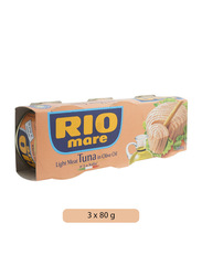 Rio Mare Light Meat Tuna In Olive Oil - 3 x 80 g
