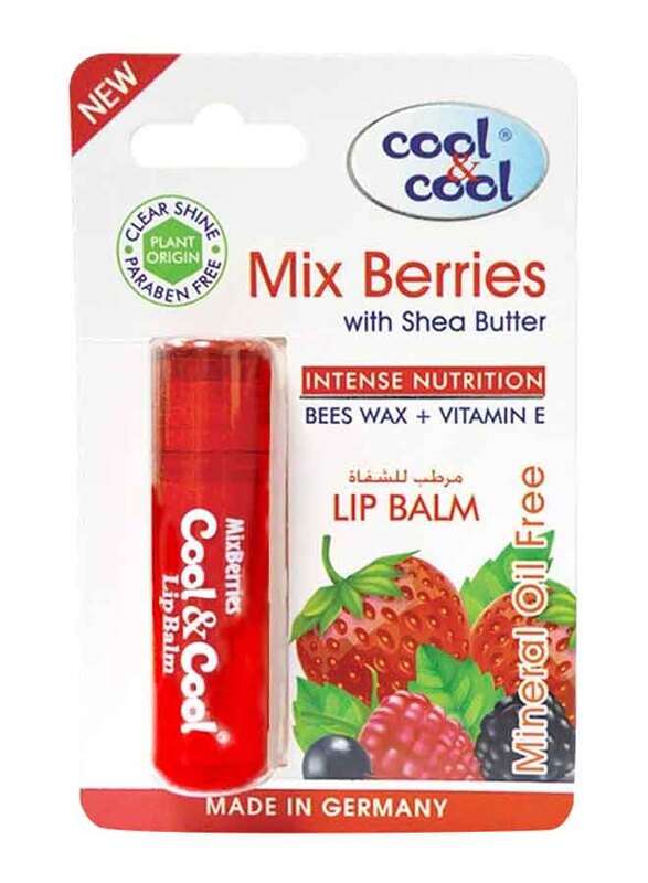 Cool & Cool Raspberry Lip Balm, 4.6g