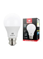 Havells 7W LED Bulb B22, Warm White