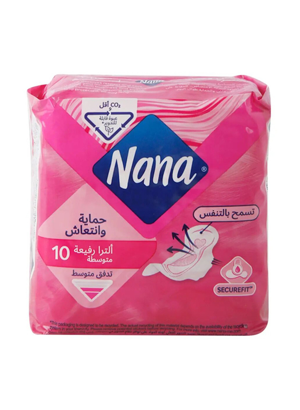 Nana Freshness & Protection Ultra Thin Regular Normal Wings, 3 x 10 Sheets