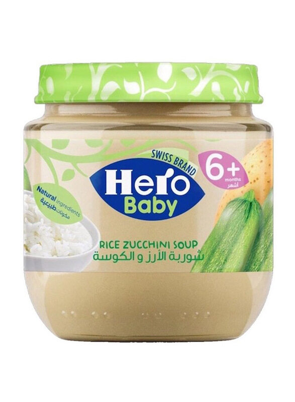 

Hero Baby Rice Zucchini Soup, 120g