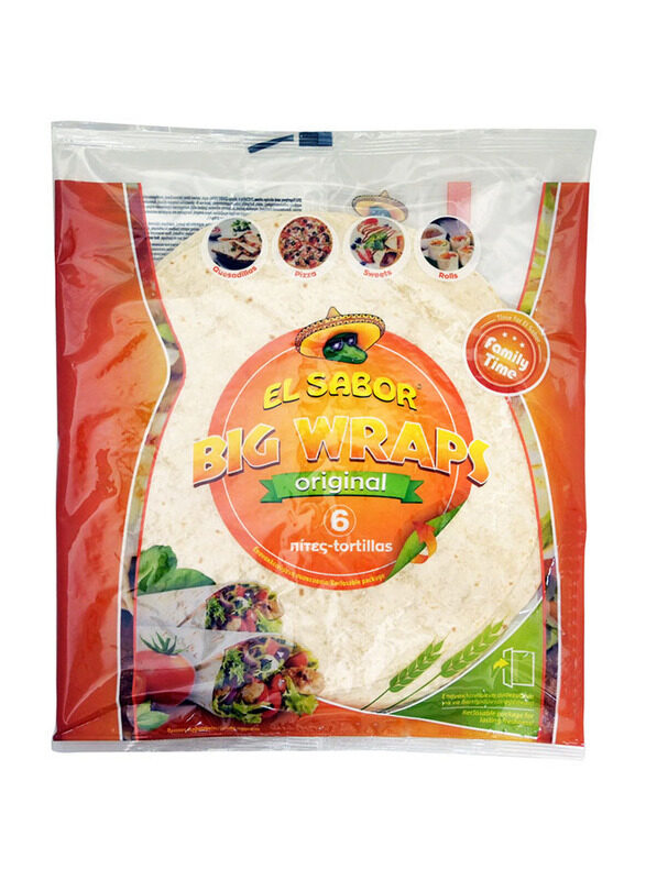 

El Sabor Original Tortilla Big Wraps, 370gm