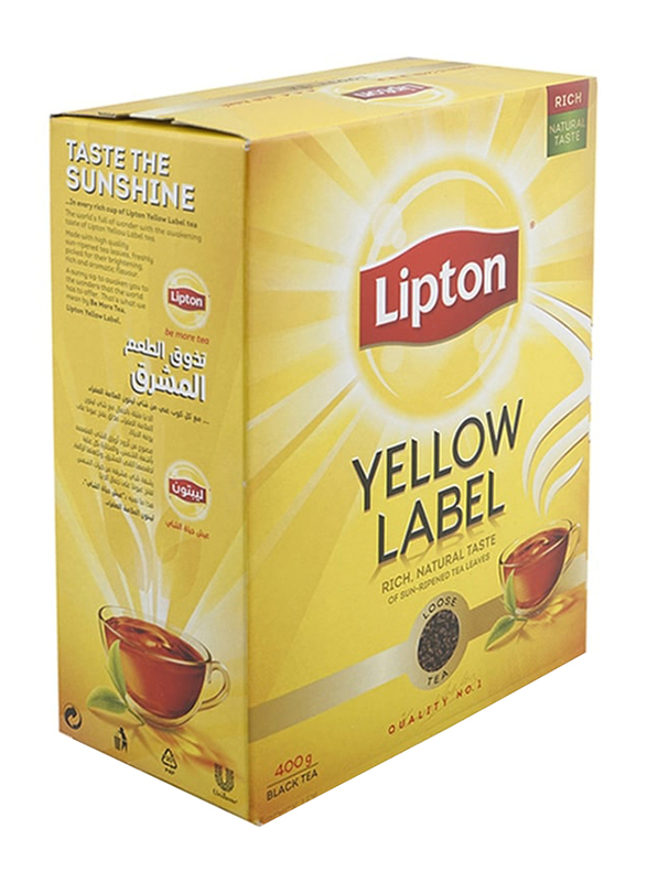 Lipton Yellow Label Loose Black Tea, 400g