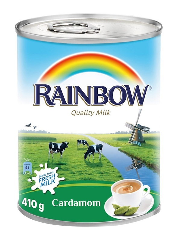 Rainbow Cardamom Evaporated Milk, 410g