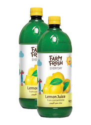Farm Fresh Concentrate Lemon Juice, 2 x 946ml