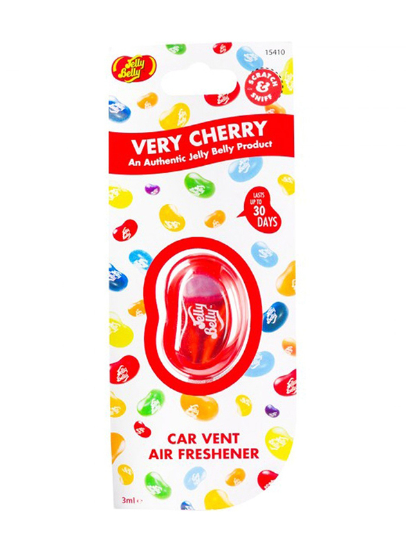 Jelly Belly Car Vent Air Freshner, Assorted Colour