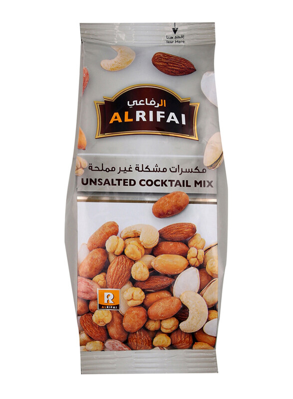 

Al Rifai Deluxe Unsalted Mixed Nuts, 200g