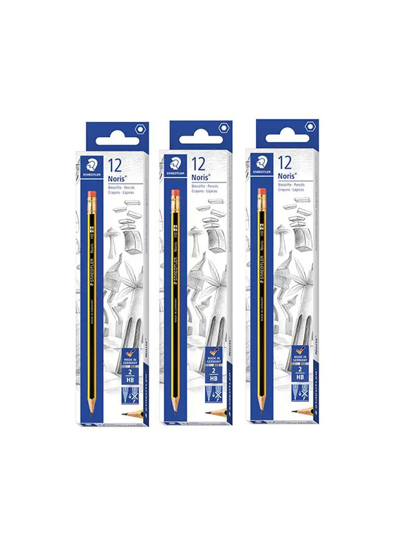 Staedtler Norcia Pencils - 2 + 1 Pack