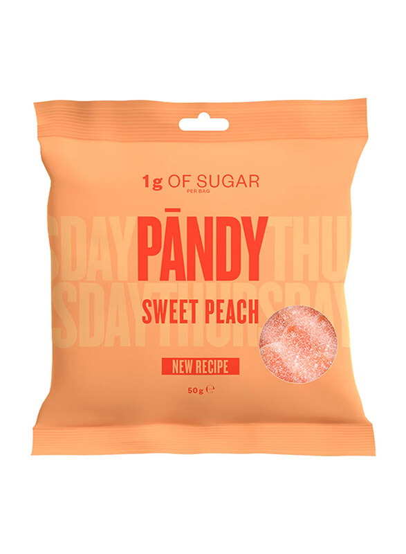 

Pandy Sweet Peach Candy, 50g