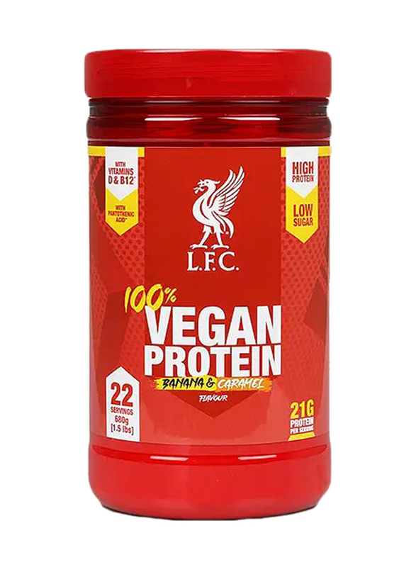 LFC 100% Vegan Protein, 680g, Banana & Caramel