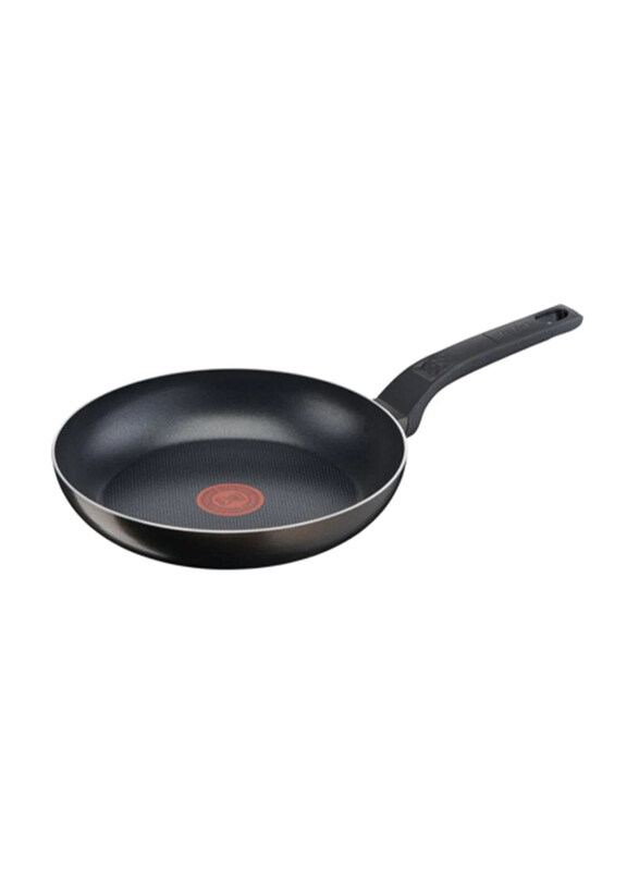 

Tefal 24cm Easy Cook and Clean Aluminium Round Fry Pan, B5540402, Black
