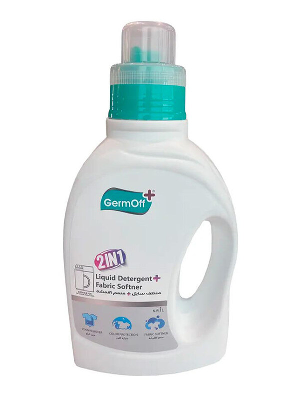 

Germ Off 2 In 1 Detergent + Softener, 1 Liter