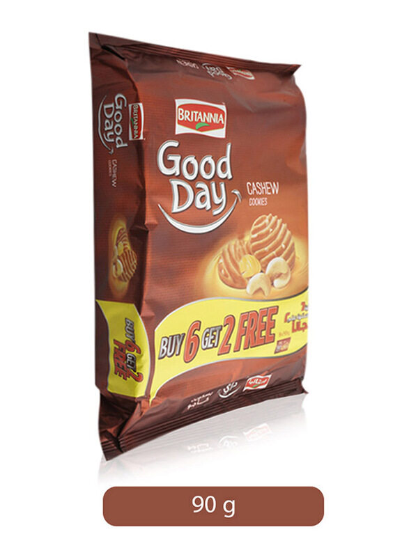 

Britannia Good Day Cashew Cookies - 8 x 90g