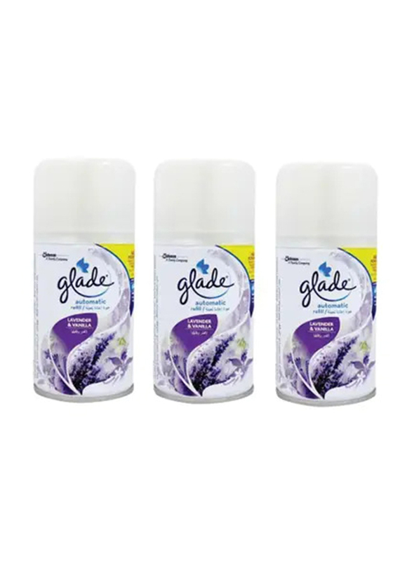 Glade Automatic Refill Spray, 3 x 269ml