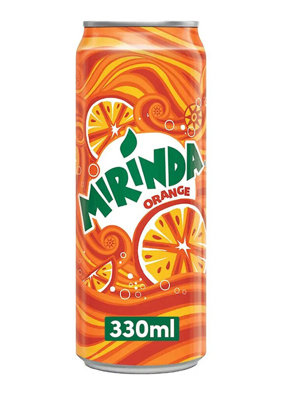 

Mirinda Orange Soft Drink, 330ml