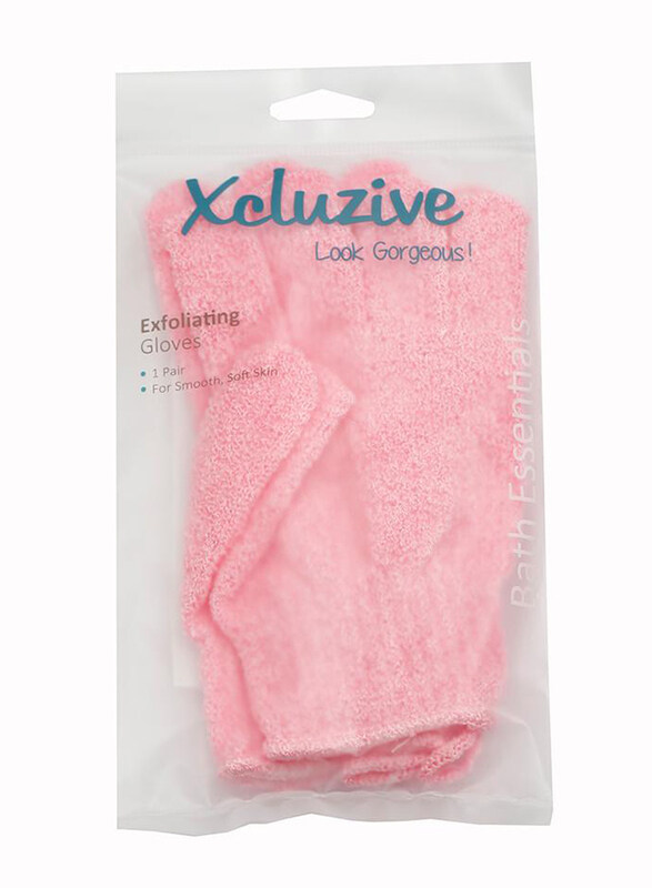 

Exclusive Exfoliating Gloves Pair, Pink, 1 Piece