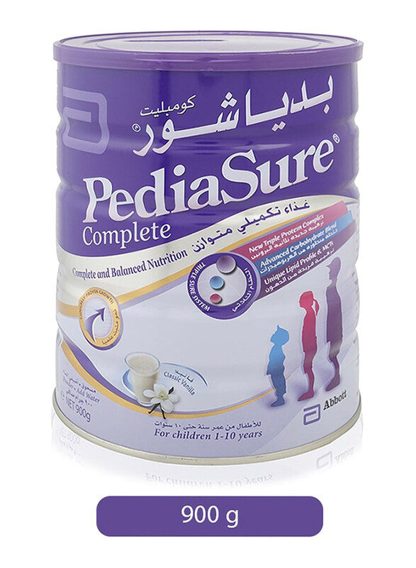 Pediasure Complete Triple Sure Vanilla Formula Milk, 900g