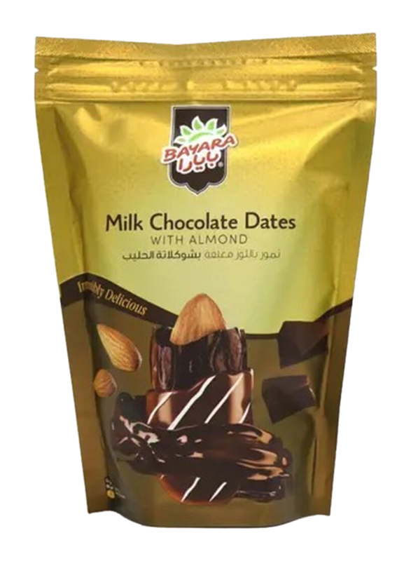 Bayara Milk Chocolate Dates with Almonds, 250g