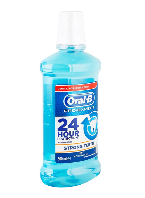 Oral-B Pro Expert Strong Teeth Mint Mouthwash - 500 ml