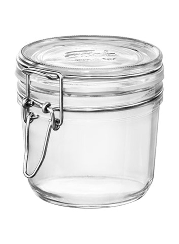 Bormioli Rocco Fido Clip Jar, 350ml, Clear