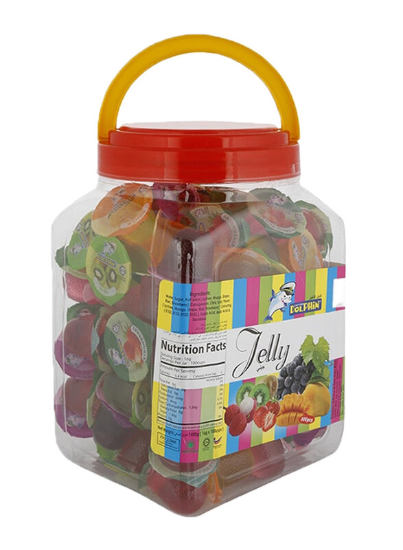 

Dolphin Fruity Flavored Jelly - 100 x 16g