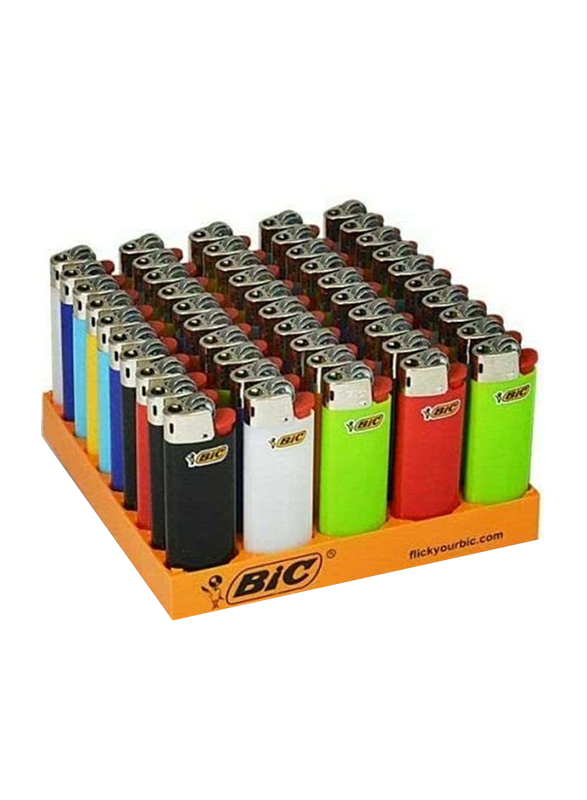 Bic J6 Maxi Lighter, Assorted Colour