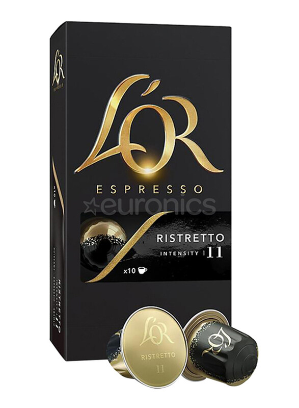 

Jacobs L'or Ristretto Coffee Intensity 11, 10 Capsules, 52g
