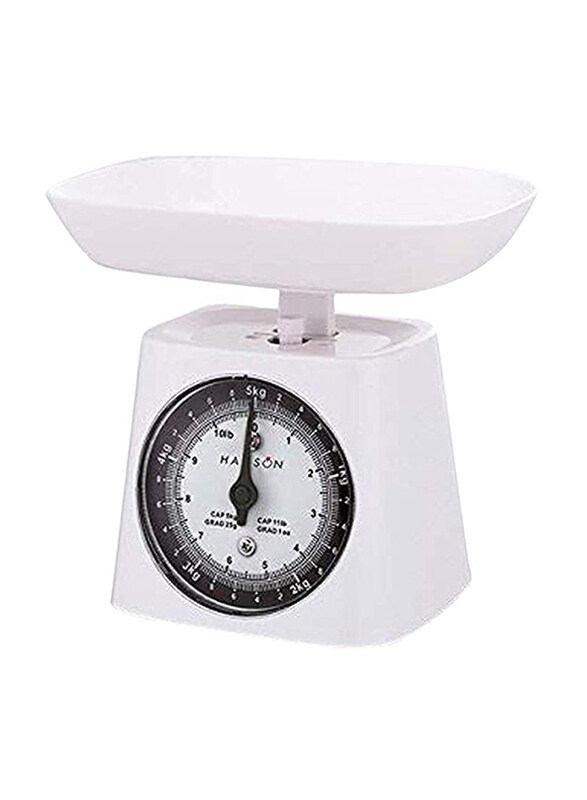 

Terraillon Mechanical Scale with Bowl, 5Kg, White