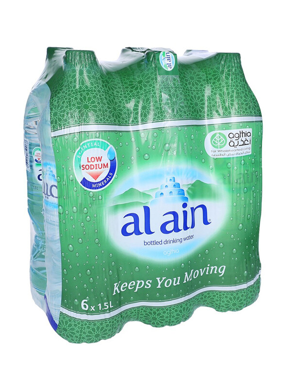 

Al Ain Mineral Water, 6 Bottles x 1.5 Liter