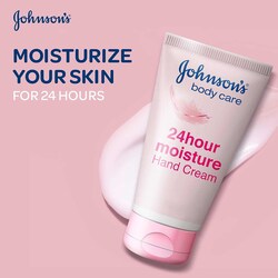 Johnson & Johnson 24 Hour Moisture Hand Cream, 75ml