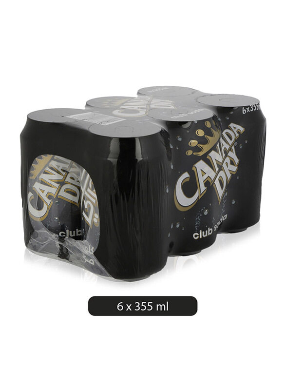 

Canada Dry Clud Soda - 6 x 355ml