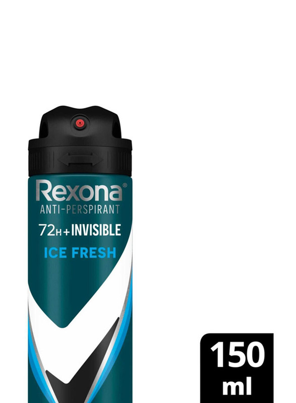 Rexona Spray Invisible Ice Fresh, 150ml